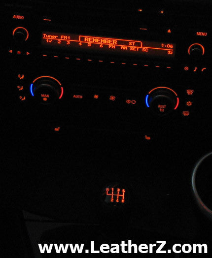 Illuminated ZHP Short Shift Knob