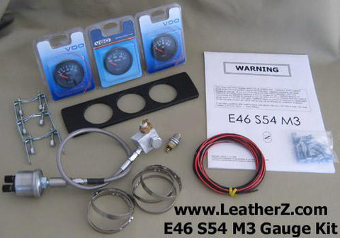 E46 S54 M3 - Complete Gauge Kit