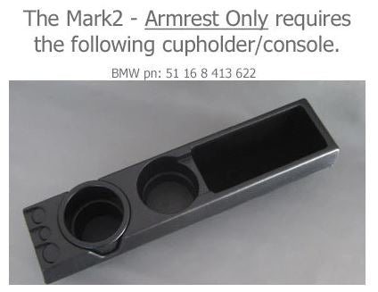 Mark2 Plus Armrest - Right Hand Drive Variant